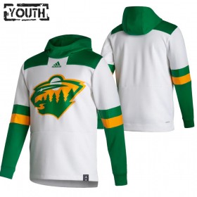 Minnesota Wild Blank 2020-21 Reverse Retro Hoodie Sawyer - Kinderen